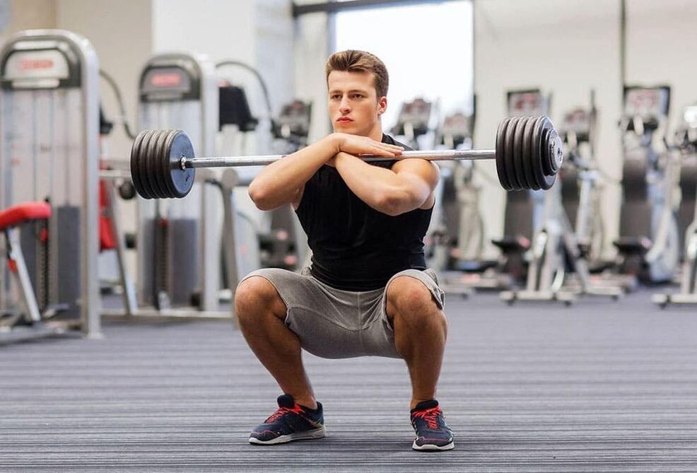 Exercising in gym is good for male power