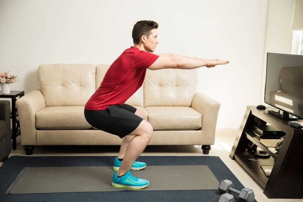Squats help develop the muscles responsible for strength